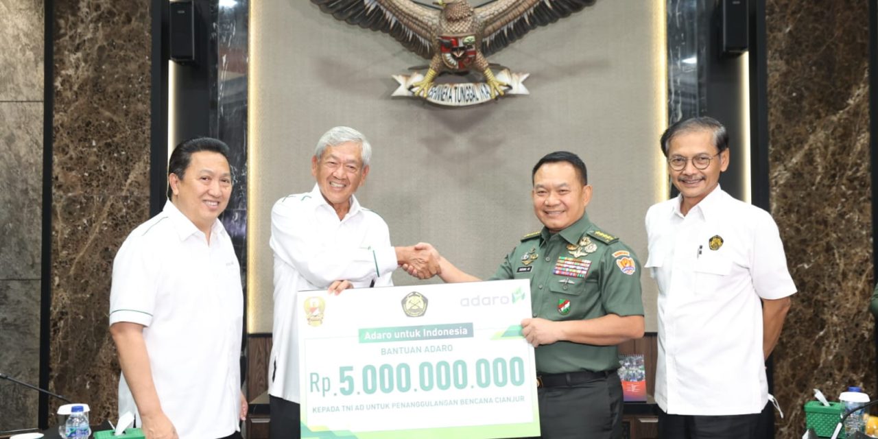 TNI AD akan salurkan bantuan dari PT Adaro untuk korban gempa Cianjur