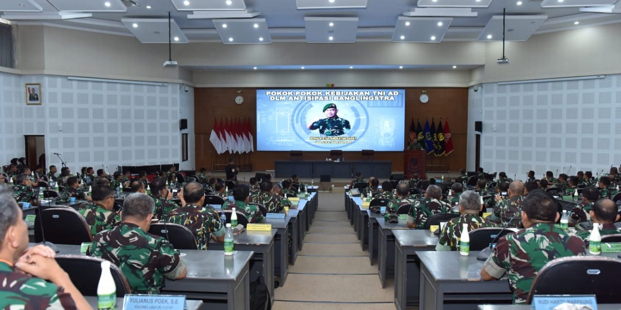 Kasad Tegaskan TNI AD Harus Jadi Solusi Hadapi Ancaman Banglingstra