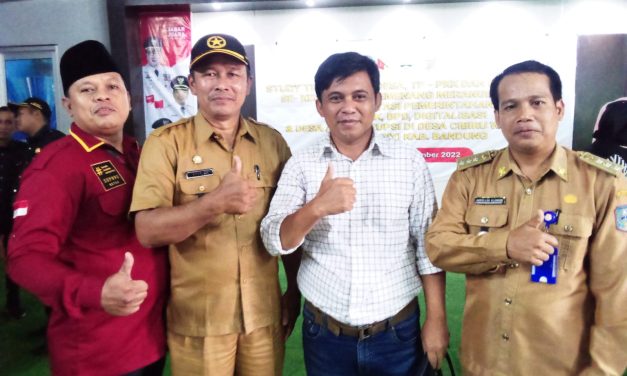 Camat Pamenang dan Sejumlah Kades Sambangi Desa Cibiru Wetan