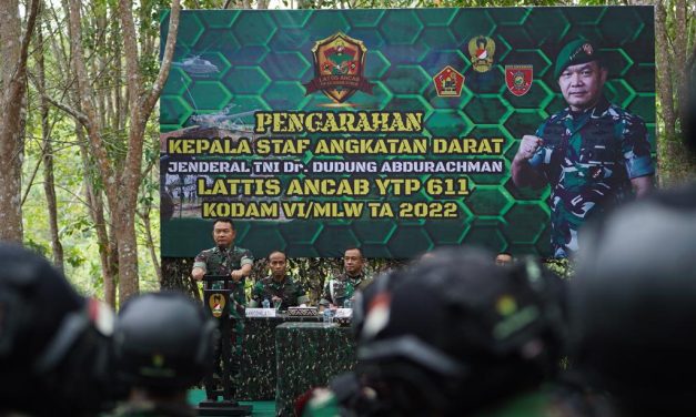 Tinjau Latihan Puncak Ancab YTP 611/Awl, Kasad Ungkap Rasa Bangga