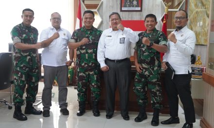 Danrem 042/Gapu Terima Audiensi Pejabat BPKP Provinsi Jambi