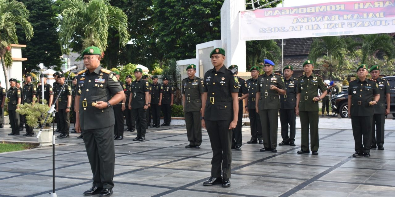 Danrem 042/Gapu Pimpin Ziarah Rombongan Peringati Hari Juang TNI AD Tahun 2022