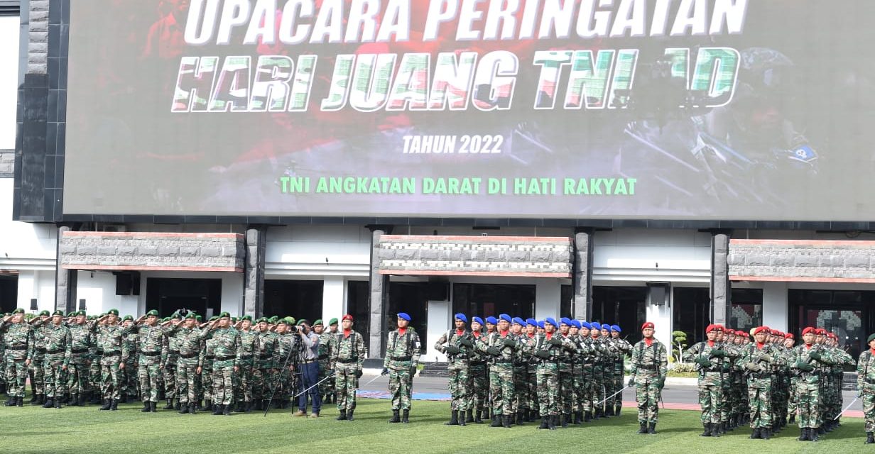 Jadi Irup Hari Juang TNI AD, Kasad : Rakyat Ibu Kandung Prajurit dan Ruhnya Adalah Pengabdian