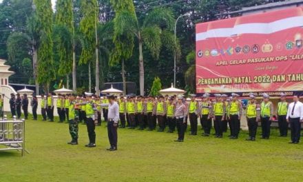 TNI Jajaran Kodim 0420/Sarko Siap Bantu Polres Merangin Dalam Pengamanan Nataru
