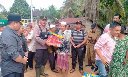 Polsek Pauh Tinjau Lokasi Banjir, Kerahkan Personil Siaga