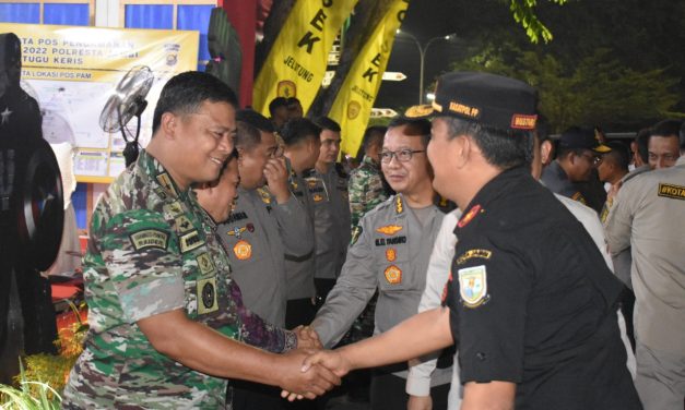 Danrem 042/Gapu dan Kapolda Jambi Ikuti Zoom Meeting Operasi Lilin 2022 Bersama Kapolri