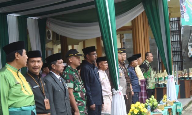 Pasiops Kodim 0420/Sarko Hadiri Upacara Dirgahayu Hari Amal Bakti Kementerian Agama RI Ke – 77