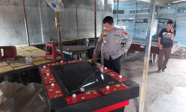 Polsek Kotabaru Melakukan Penggrebekan di Sejumlah Tempat Permainan Judi Tambak Ikan