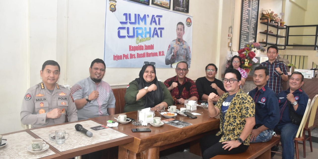 Jumat Curhat, Program Aspirasi Masyarakat Terhadap Polda Jambi.