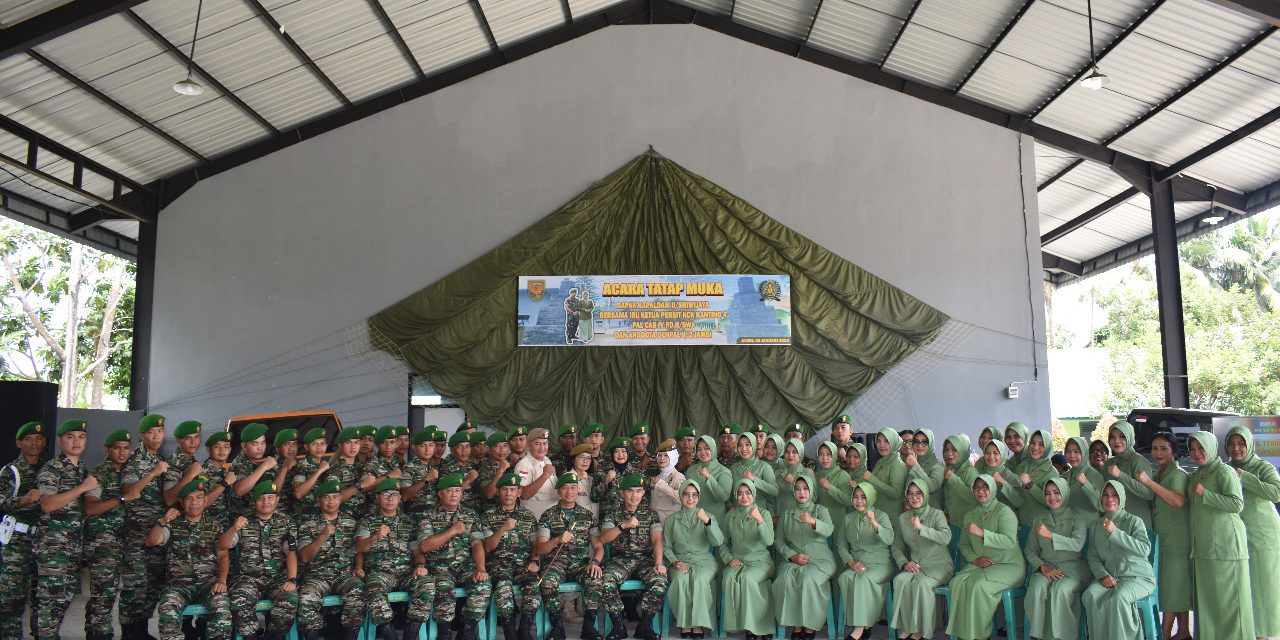 Kunjungi Denpal II/2 Jambi, Ini Pesan Kapaldam II/Sriwijaya