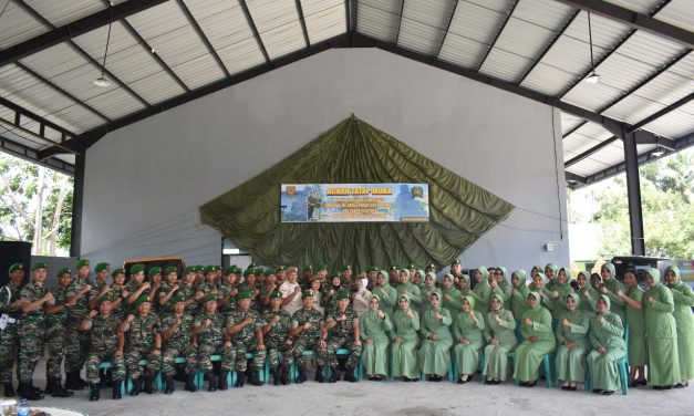 Kunjungi Denpal II/2 Jambi, Ini Pesan Kapaldam II/Sriwijaya