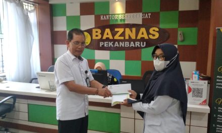 Baznas Pekanbaru Berikan Bantuan Terhadap Korban Kebakaran Kec.Tampan