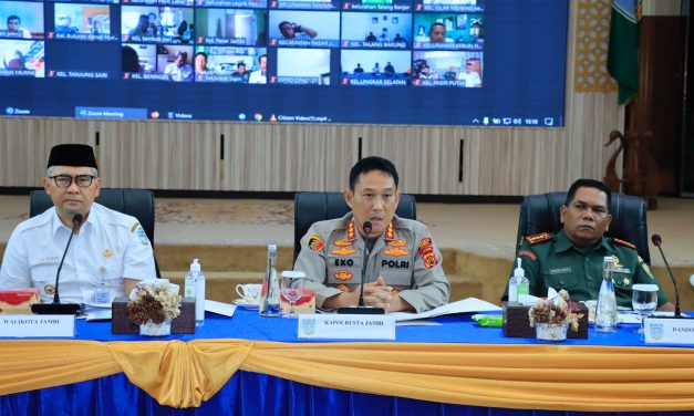 Polresta Jambi Gelar Rapat Bersama Bahas Angkutan Batu Bara Masuk Kota Jambi