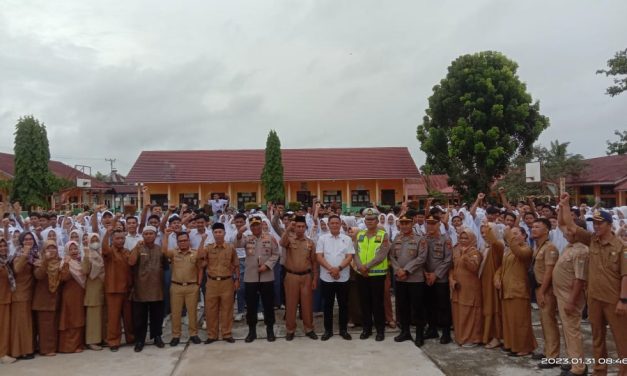 Jaga Situasi Kamtibmas, Kapolres Sarolangun Jalin silaturahmi dengan Sekolah.