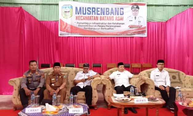 PJ Bupati Sarolangun Hadiri Musrenbang Kecamatan Batang Asai
