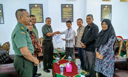 Audiensi dengan Korem 042/Gapu, KI Jambi Ajak Sinergi Sosialisasi Keterbukaan Informasi