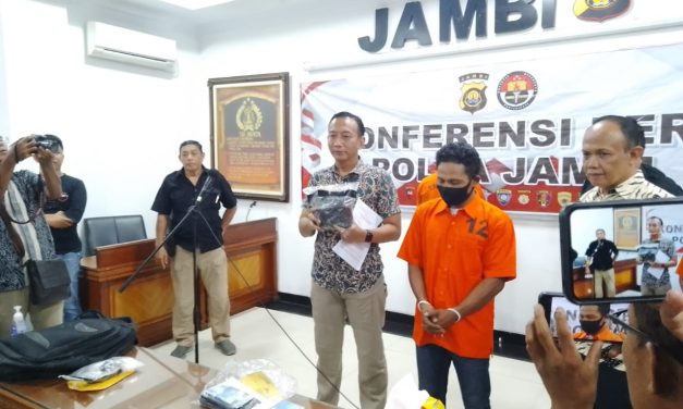 Berhasil Ditangkap, Warga Lampung dan Pekanbaru Menjadi Pengedar Shabu di Jambi.