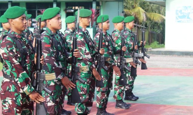 Kodim 0420/Sarko Latihan PBB Sebagai Sarana Menjaga Profesonalisme Prajurit