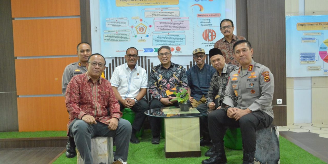 Kapolda Jambi Kunjungi Rektor Universitas Jambi Gelar Silaturahmi