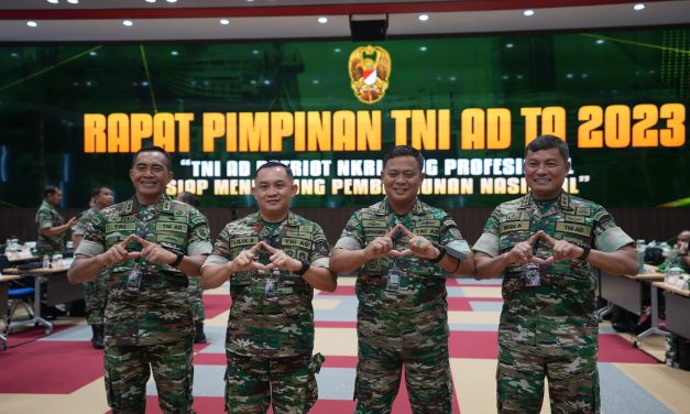 Danrem 042/Gapu Ikuti Rapim TNI AD 2023