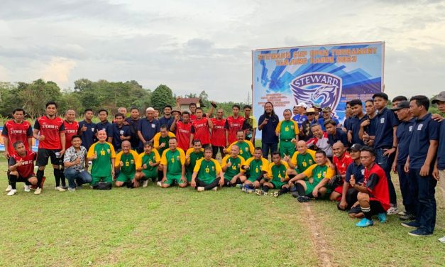 Team gubernur vs Team Tanjung Raden Jadi Laga Pembuka Open Turnament Steward Cup 2023.