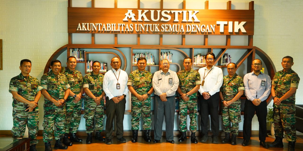 Danrem 042/Gapu Bersilaturahmi Ke BPK RI Perwakilan Jambi