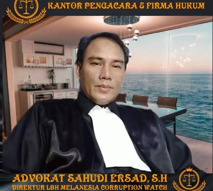 Sahudi Ersad :Harus nya Sebagai Pejabat Negara Wajib Memberikan Contoh Yang Baik Bagi Rakyat Dan Taat Kepada Hukum.