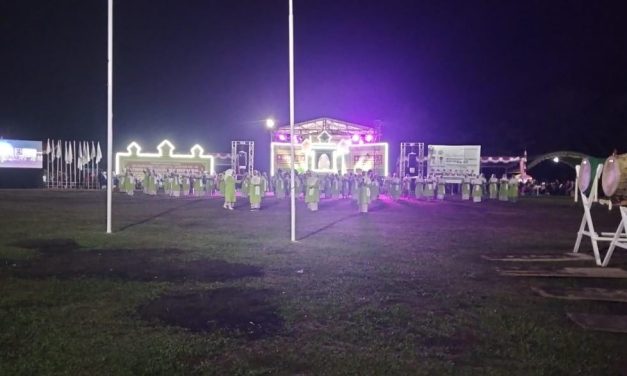 Pejabat Kodim 0420/Sarko Hadiri Pembukaan MTQ Tingkat Kabupaten Merangin