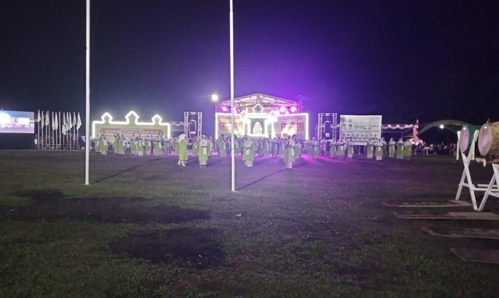 Pejabat Kodim 0420/Sarko Hadiri Pembukaan MTQ Tingkat Kabupaten Merangin