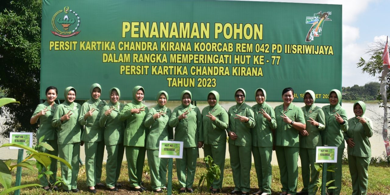 Jelang HUT Ke 77, Persit Korem 042/Gapu Gelar Berbagai Kegiatan