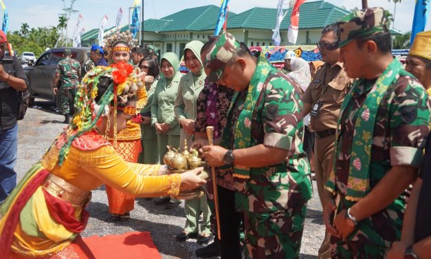 Resmikan Koramil Baru, Danrem 042/Gapu : Optimalkan Pelaksanaan Tugas Pembinaan Teritorial