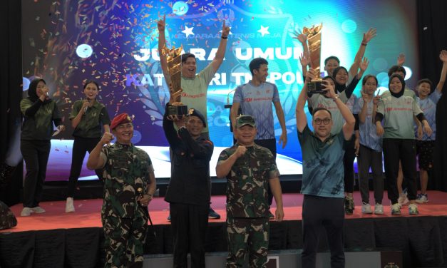 Kasad Tutup Kejuaran Tenis Meja Piala Kasad 2023