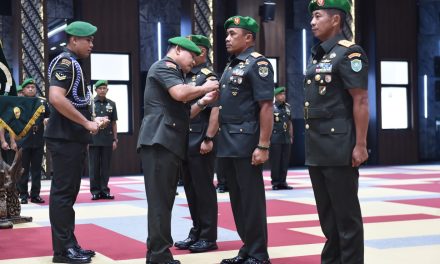 Kasad Pimpin Sertijab Dua Pejabat Pangdam