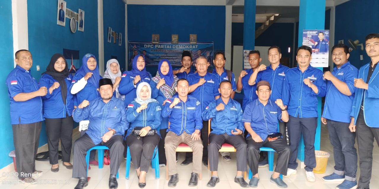 Lawan Kubu Moeldoko, Ketua DPC Partai Demokrat Muaro Jambi Serahkan Surat Dukungan Untuk MA Melalui Pengadilan Negeri Sengeti