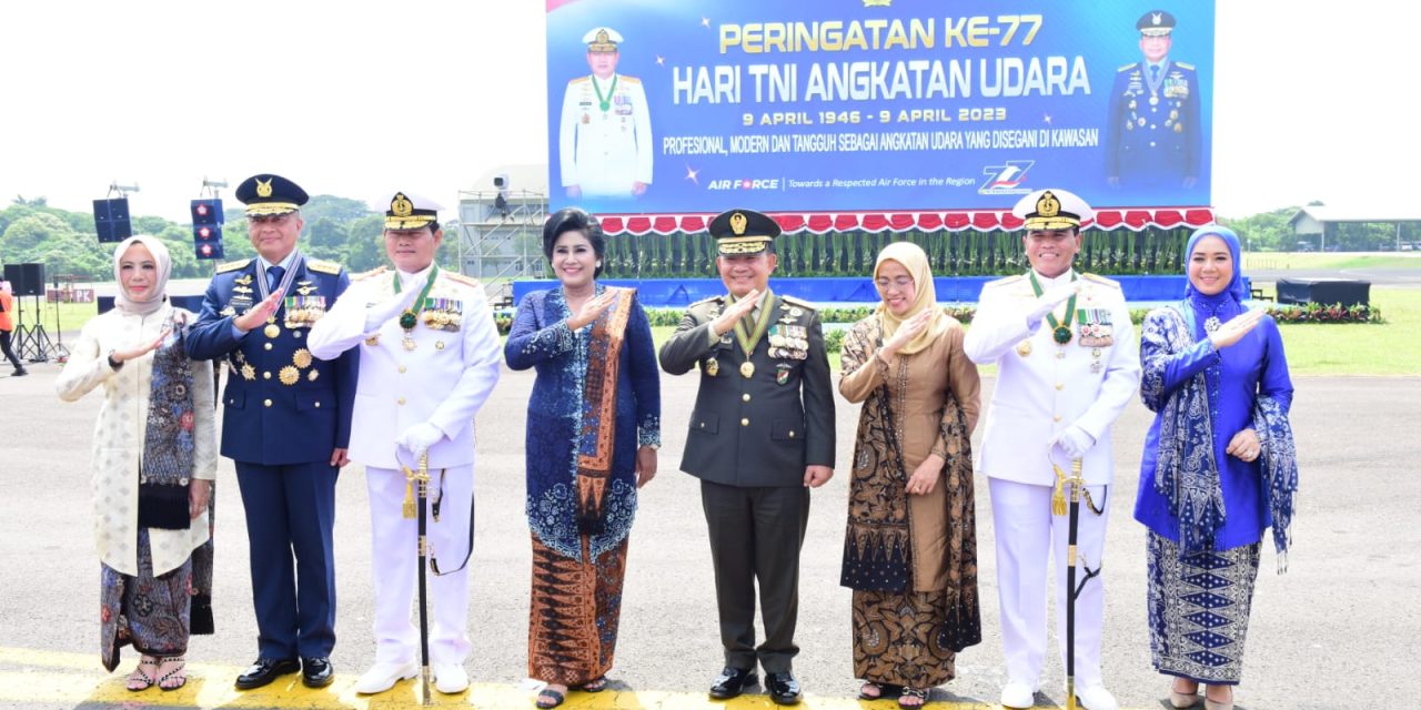 Kasad Hadiri HUT Ke-77 TNI Angkatan Udara
