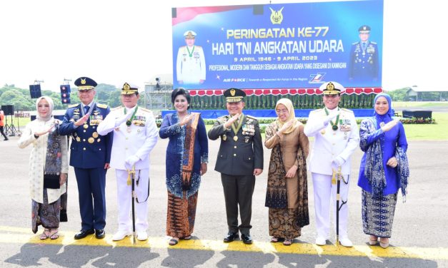 Kasad Hadiri HUT Ke-77 TNI Angkatan Udara