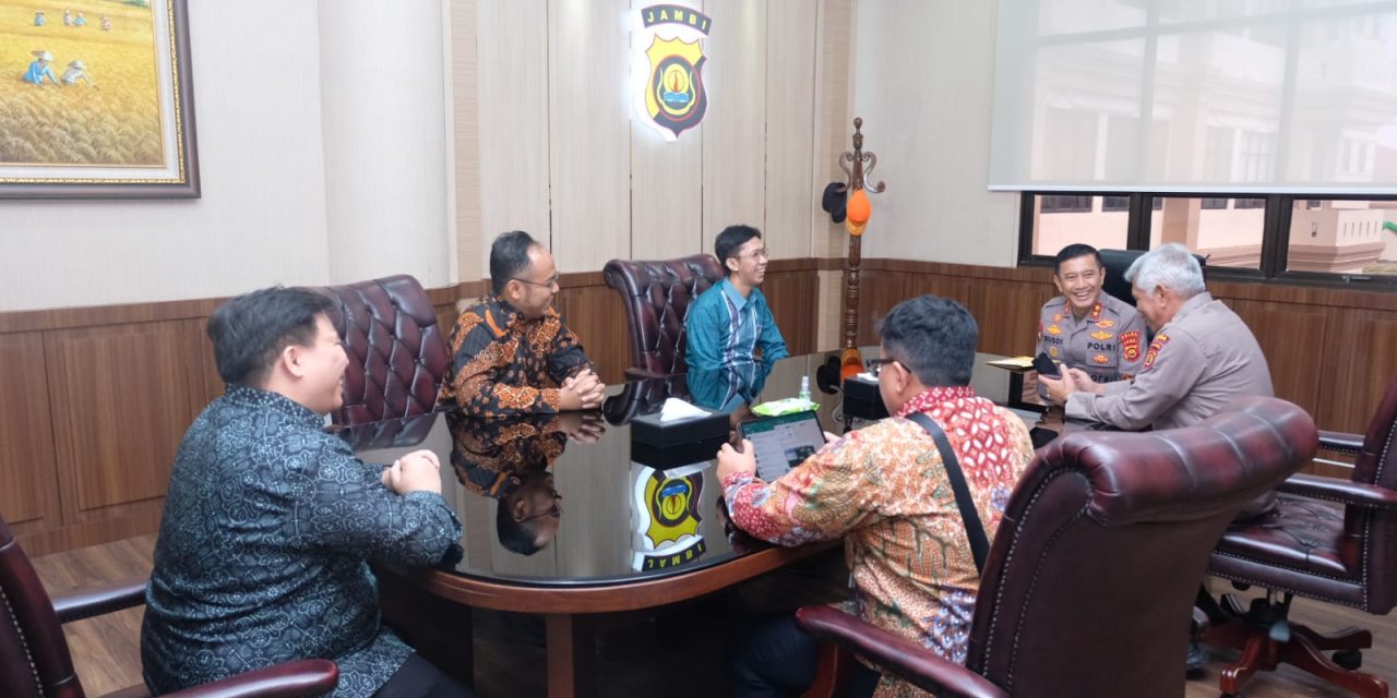 Kapolda Jambi Irjen Pol. Rusdi Hartono Silaturahmi Bersama EGM Pertamina Patra Niaga