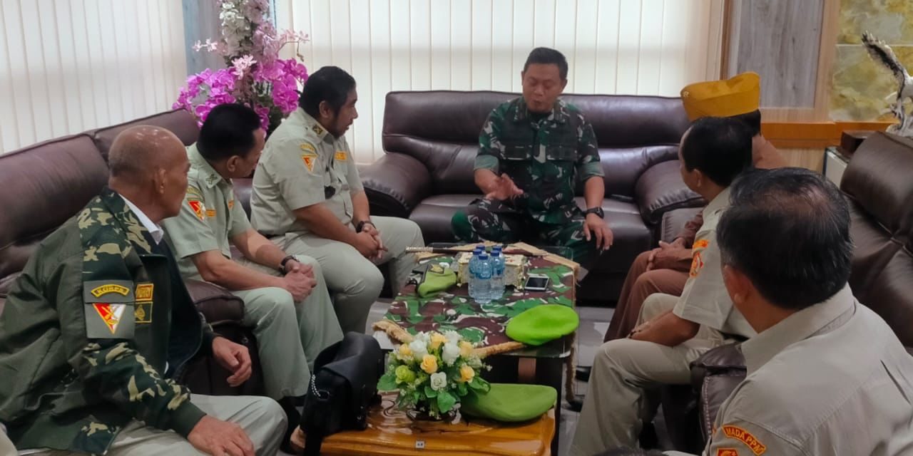 Danrem 042/Gapu Terima Audiensi Ketua Umum Pengurus Pusat PPM