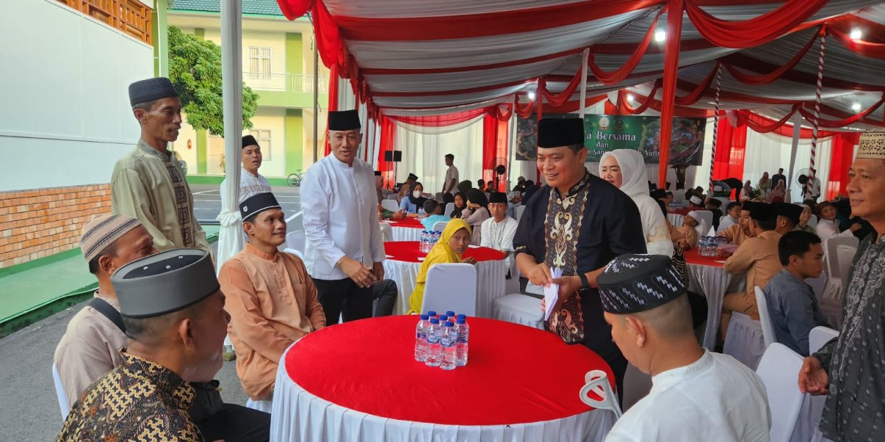 Wujud Kepedulian, Korem 042/Gapu Gelar Doa Bersama dan Santuni Anak Yatim Piatu