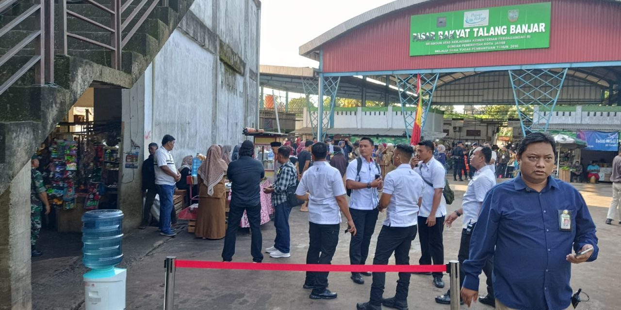 Pasar Rakyat Talang Banjar Menyambut Kedatangan RI 1.