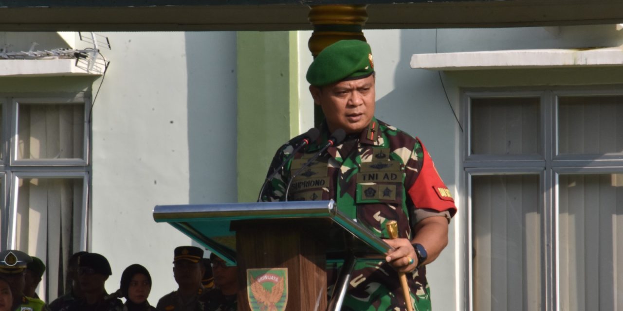 Danrem 042/Gapu Pimpin Gelar Pasukan PAM VVIP Kunjungan Wakil Presiden RI