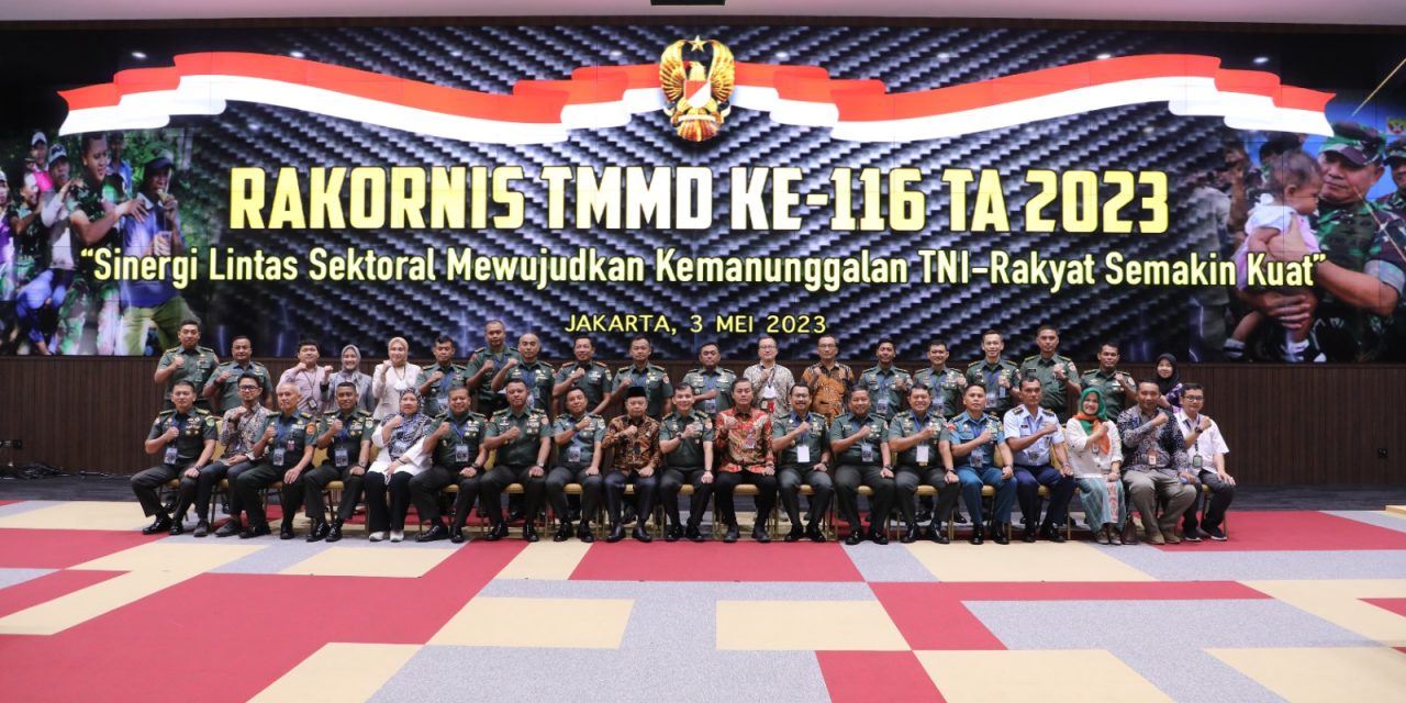 Aster Kasad : Pelihara Kerja Sama, Sinergitas dan Koordinasi Untuk Sukseskan TMMD ke-116