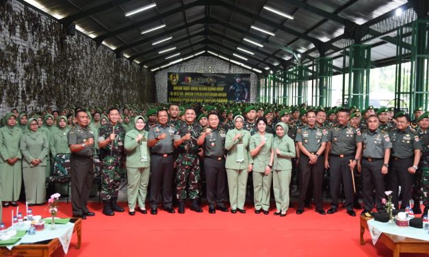 Sinergitas TNI-Polri Jadi Penekanan Kasad Saat Kunjungi Yonif 512/QY
