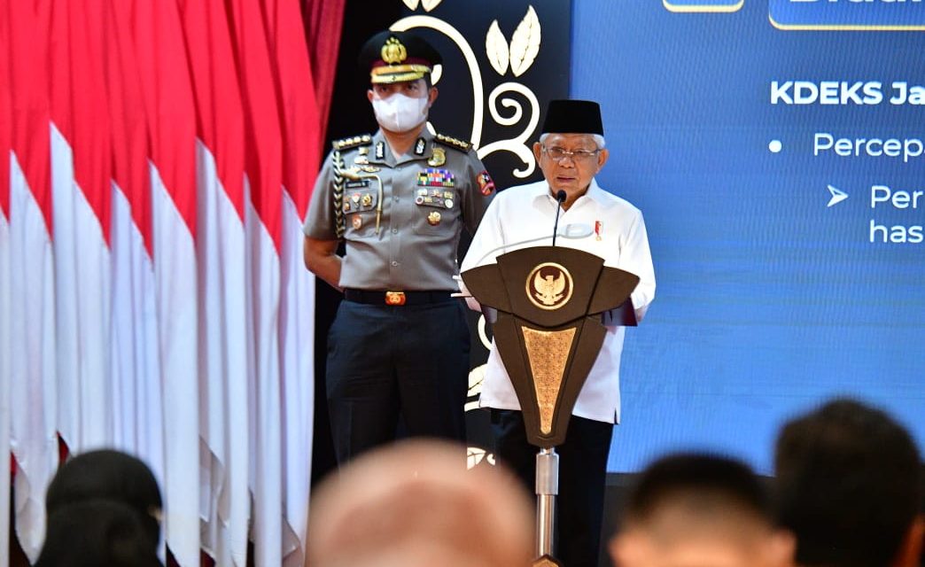 Tiba di Jambi, Wapres Langsung Saksikan Pengukuhan KDEKS Provinsi Jambi