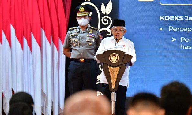 Tiba di Jambi, Wapres Langsung Saksikan Pengukuhan KDEKS Provinsi Jambi