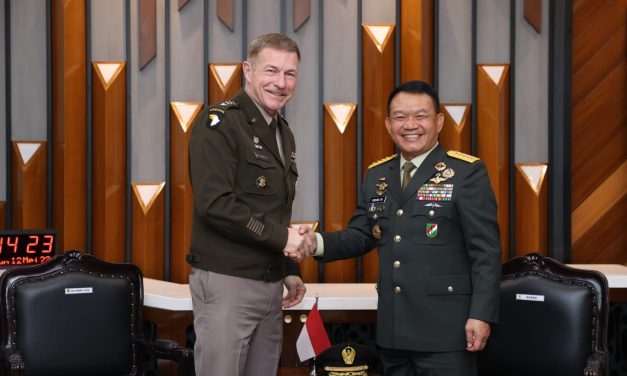 Bahas Kerja Sama Militer, Kasad Terima Kunjungan Kepala Staf US Army