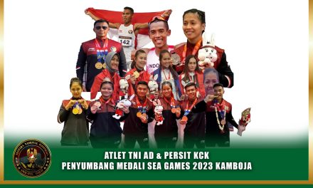 Ini Daftar Atlet TNI AD dan Anggota Persit KCK Penyumbang 21 Medali Pada SEA Games 2023 Kamboja