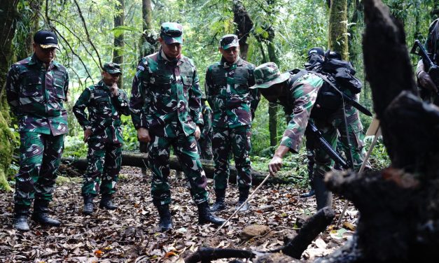 Pastikan Materi Latihan Sesuai Wilayah Tugas, Wakasad Kembali Tinjau Pra Tugas Satuan TNI AD