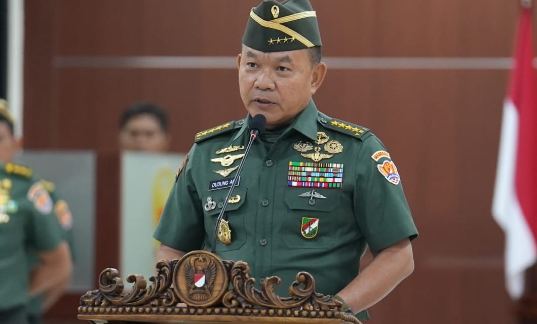 Terima Laporan Korps Kenaikan Pangkat Pati, Kasad : Jadilah Agent of Change di Satker Masing-Masing