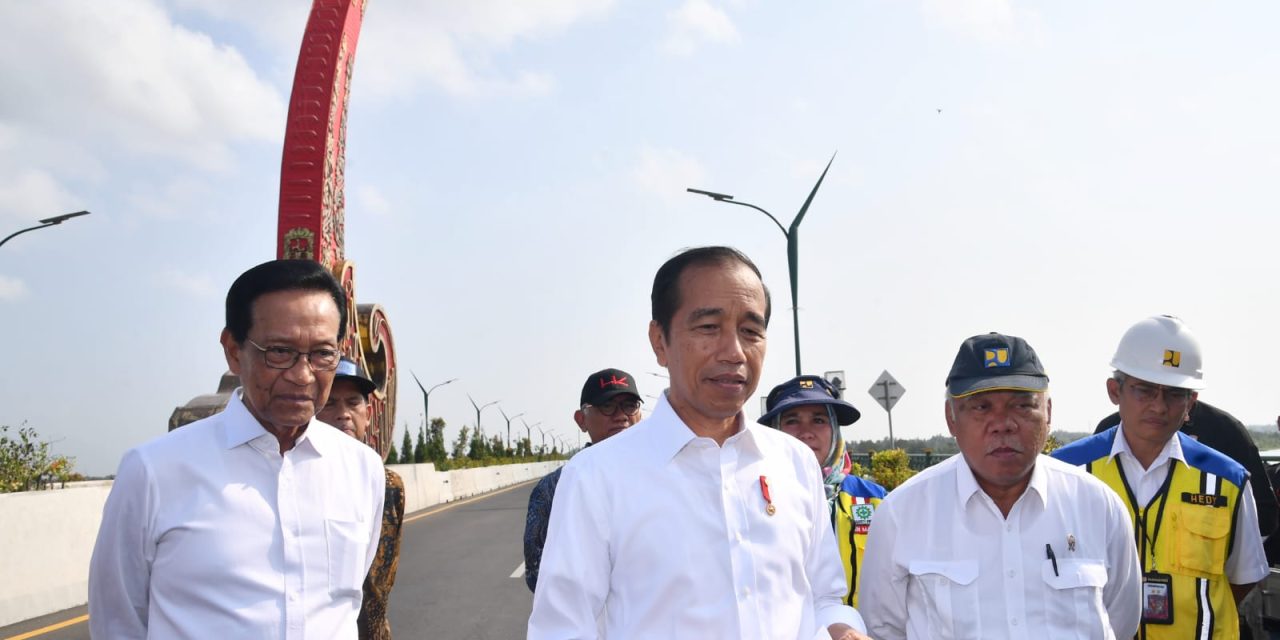 Presiden Jokowi Resmikan Jembatan Kretek 2 di Kabupaten Bantul